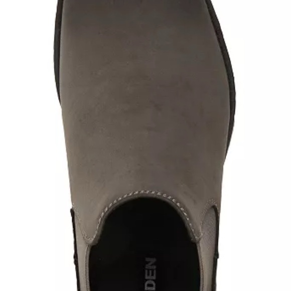 Madden Maxxin Grey Suede Mid High Chelsea Boots Size 10 - Picture 7 of 7